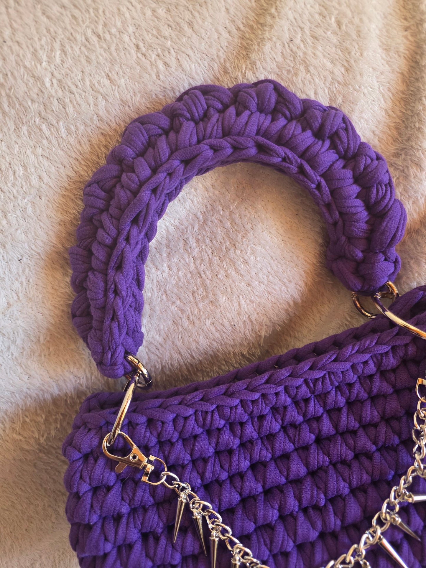 Sac Agatha violet